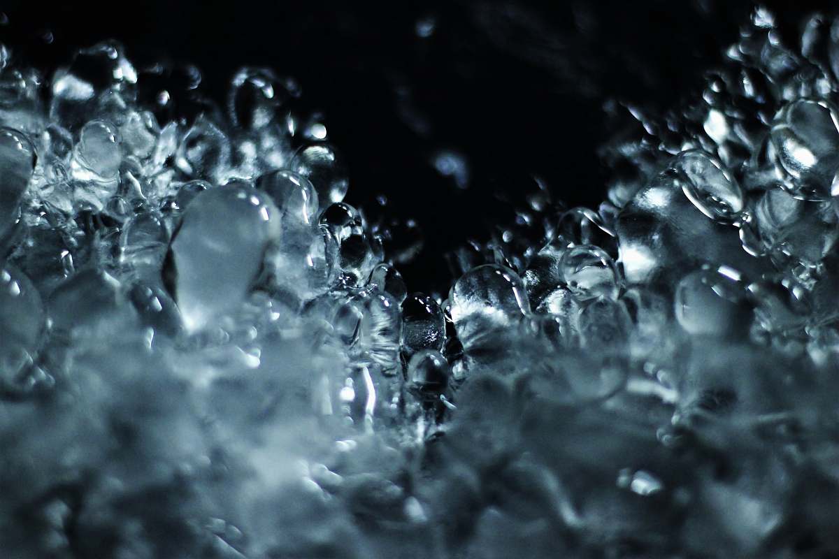 macro  frozen